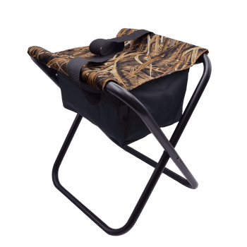 Mossy Oak Hunting Stool with Bag, Shadow Grass Blades Camo, 225 lb capacity