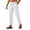 Off-white, variant on COOFANDY White Linen Pants for Men Summer Lightweight Casual Trousers Yoga Beach Pants