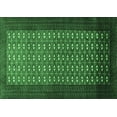 thumbnail image 1 of Ahgly Company Indoor Rectangle Southwestern Emerald Green Country Area Rugs, 5' x 7', 1 of 4
