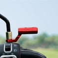 thumbnail image 6 of yotijar Generic Motorcycle Mirror Mount Extender Universal Aluminium Alloy Red, 6 of 8