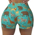 thumbnail image 2 of Fotbe Cute Animals Shorts Sin Costuras – Shorts Deportivos de Cintura Alta para Mujer, Elásticos para Gimnasio, Yoga, Running o Ciclismo-Large, 2 of 8