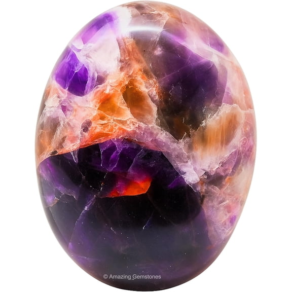 Dreamy Amethyst Crystals & Healing Stones - Large Palm Stone Crystals Piedra