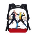 thumbnail image 2 of Invincible School Backpack Cool Superhero School Bags for Teens Black 12", 2 of 7