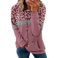 thumbnail image 1 of Sudaderas con capucha Onlypuff Sudaderas tipo túnica con capucha rosa S, 1 of 4