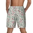 thumbnail image 4 of Fotbe Fairy Floral Men’s Swim Trunks Quick Dry Swim Shorts Board Shorts with Mesh Lining-Medium, 4 of 9