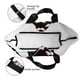 thumbnail image 4 of Balery Gradient Butterfly Bolsa Tote Estilo Estético con Cremalleras, Bolsa de Hombro, Bolsa de Compras Grande y Plegable, 4 of 8