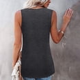 thumbnail image 4 of Women Summer Tank Tops Leopard Print Pullover Sleeveless Crew Neck Cami Loose Casual Tunic Blouse, 4 of 5