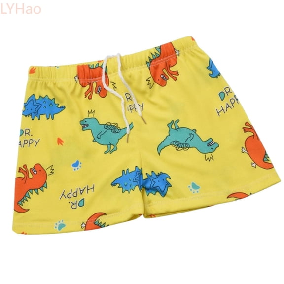 LYHao Boys Swim Trunks Beach Bathing Suit Toddler Swimsuit Swimwear,Boys Swim Shorts One Size Yellow