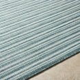 thumbnail image 6 of Hauteloom Aden Living Room, Bedroom Patio Outdoor Area Rug - Contemporary - Ivory, Teal, Sage - 6'4" x 9', 6 of 7