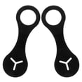 thumbnail image 1 of OULII 2 Pcs Support de Sac à Déchets Noir Durable Portable pour Animaux de Compagnie pour Usage Extérieur, 1 of 8