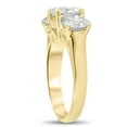 thumbnail image 3 of Pompeii Certified 5Ct Three Stone Diamond Engagement Anniversary Ring 14k Gold Lab Grown, 3 of 5