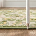thumbnail image 5 of Nourison Aloha Floral Textured Flatweave High-Low Indoor Outdoor Area Rug Ivory Green 12' x 15', 5 of 12