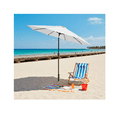 thumbnail image 2 of "Sombrilla Jardín Playa Exterior Plegable Inclinación 2.7m BELUG  blanca ", 2 of 5