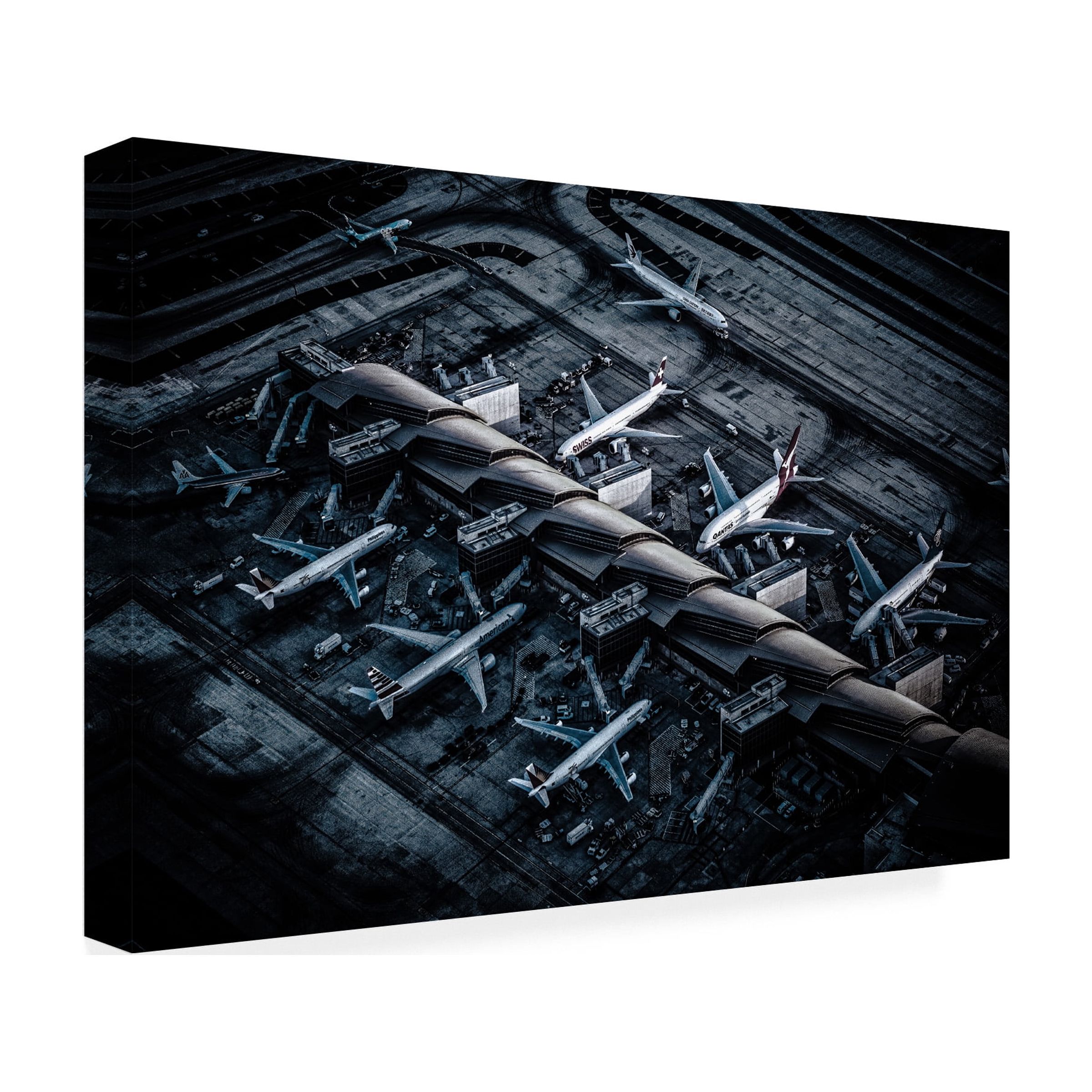 Andreas Agazzi 'Above Lax' Canvas Art