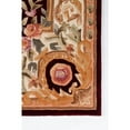 thumbnail image 4 of Momeni Harmony India Hand Tufted Wool Transitional Burgundy Area Rug 3'6" X 5'6", 4 of 4
