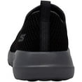 thumbnail image 3 of Skechers Women's Go Walk Joy Black/Charcoal Sneaker 8 W US, 3 of 5