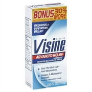 Pfizer Visine Advanced Relief Lubricant Redness Reliever Eye Drops, 0.65 oz