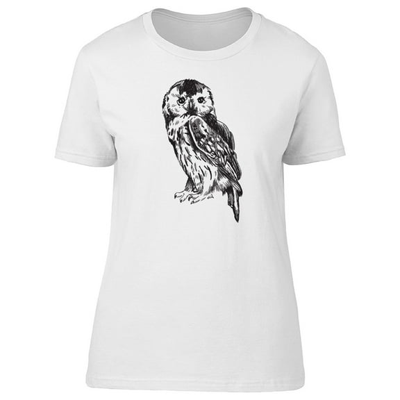 Big Black Owl Tee Men's -Image by Shutterstock