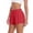 *Red, variant on ClodeEU Women's 2-in-1 Flowy Athletic Shorts,High Waist Quick Dry Running Shorts with Built-in Liner Navy,Women's Plus L