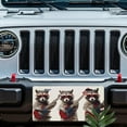 thumbnail image 5 of Guitar playing Raccoons Front License Plate, Metal License Plate, Funny Standard Plates Personalized Novelty Decorative For Men/Women/Boys/Girls Car 6×12 Inch, 5 of 6