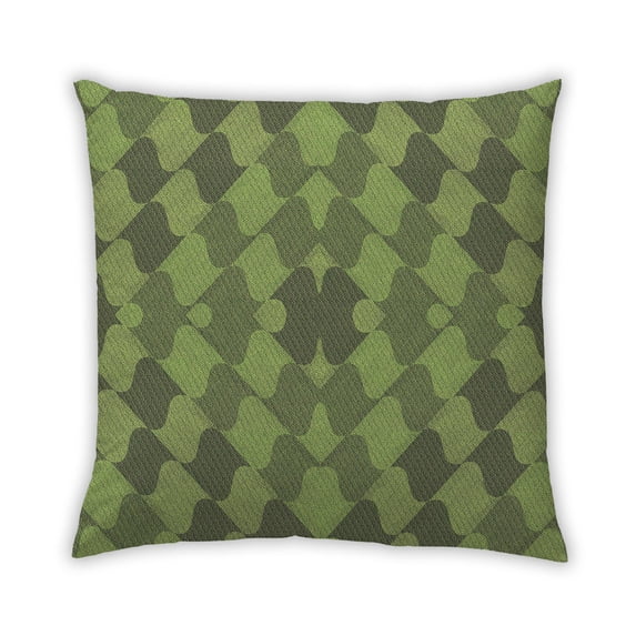Ahgly Company Indoor Square Contemporary Throw Pillow, 18 inch by 18 inch