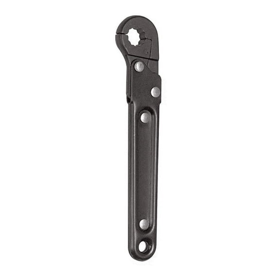 Ratcheting Flare Nut Wrench, L 7-1/4"