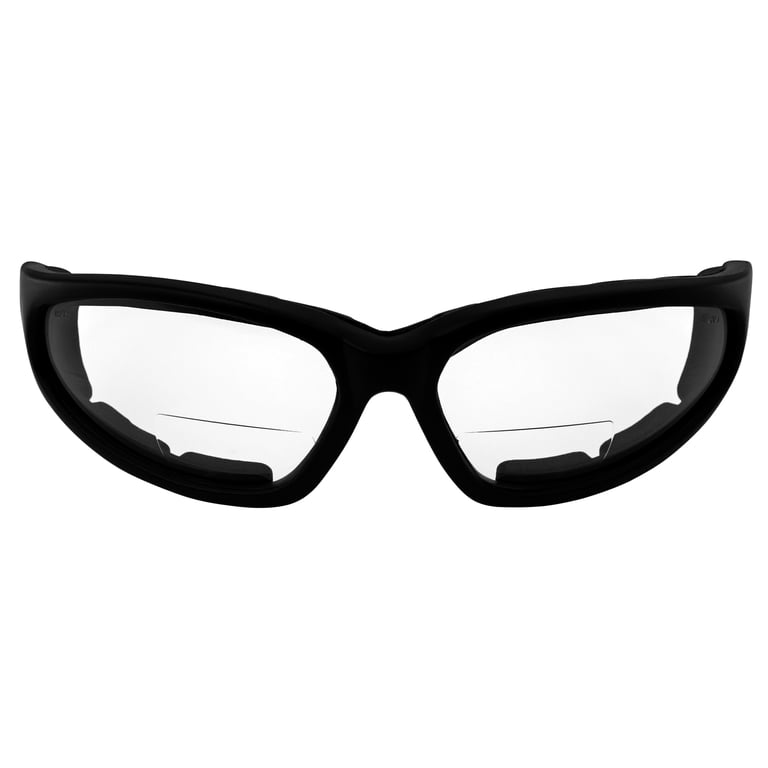 Hercules Bifocal Motorcycle Sunglasses With Padding - Dark Smoke Lenses s-l400.jpg main image 2