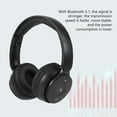thumbnail image 5 of Back to School Supplies Sale Wireless Bluetooth 5.1 Headset Headset Game Network Chat Voice Call HD Call Intelligent Noise Reduction Headset Sports Fitness Leisure Music Headset on Clearance, 5 of 6