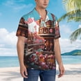 thumbnail image 3 of Fuzoiu fairy-tale-world-with-delicious-candy Print Hawaiian Shirt for Men, Summer Beach Casual Short Sleeve Button Down Shirts, Men’s Beach Summer Shirts with Pocket,Medium, 3 of 7