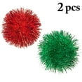 thumbnail image 2 of 2PCS Christmas Cat Ball Toy Interactive Cat Training Toy Cat Play Toy Kitten Toy, 2 of 10