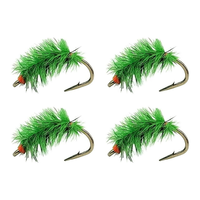 Señuelos de pesca con mosca Zulema 4 señuelos para trucha Cebos artificiales