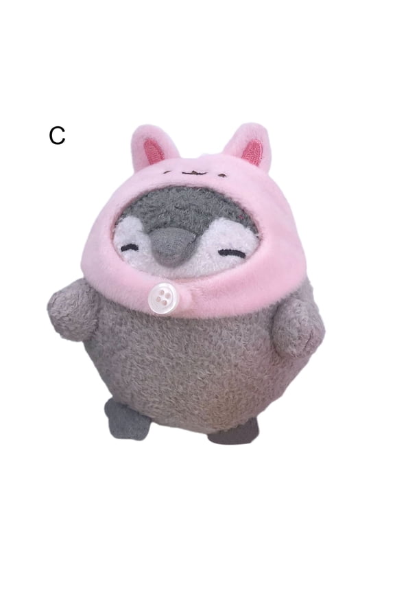 Penguin Design Plush Stuffed Doll Toy Pendant Keychain Bag Decoration Gift