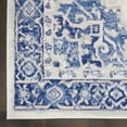 thumbnail image 5 of Nourison Whimsicle Persian Farmhouse Ivory Blue 5' x 7' Area Rug, (5' x 7'), 5 of 9