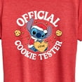 thumbnail image 3 of Lilo & Stitch - Official Cookie Tester - Women's Short Sleeve Graphic T-Shirt, 3 of 5