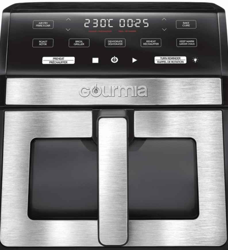キッチン家電 GOURMIA DIGITL AIR FRYER Black Silver Gourmia 6-Qt Digital Air Fryer with Dehydrator Function - 12