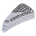 thumbnail image 4 of Juguete háptico deslizante magnético plegable en forma de abanico para adultos, juguete deslizante de acero inoxidable para aliviar la ansiedad y el estrés, color negro, 4 of 14