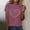 A175 Hot Pink, variant on 4th of July Faux Rhinestone Flag Heart Graphic T Shirt for Women Short Sleeve Crewneck Patriotic USA Pride Summer Casual Loose Graphic Tees Tops