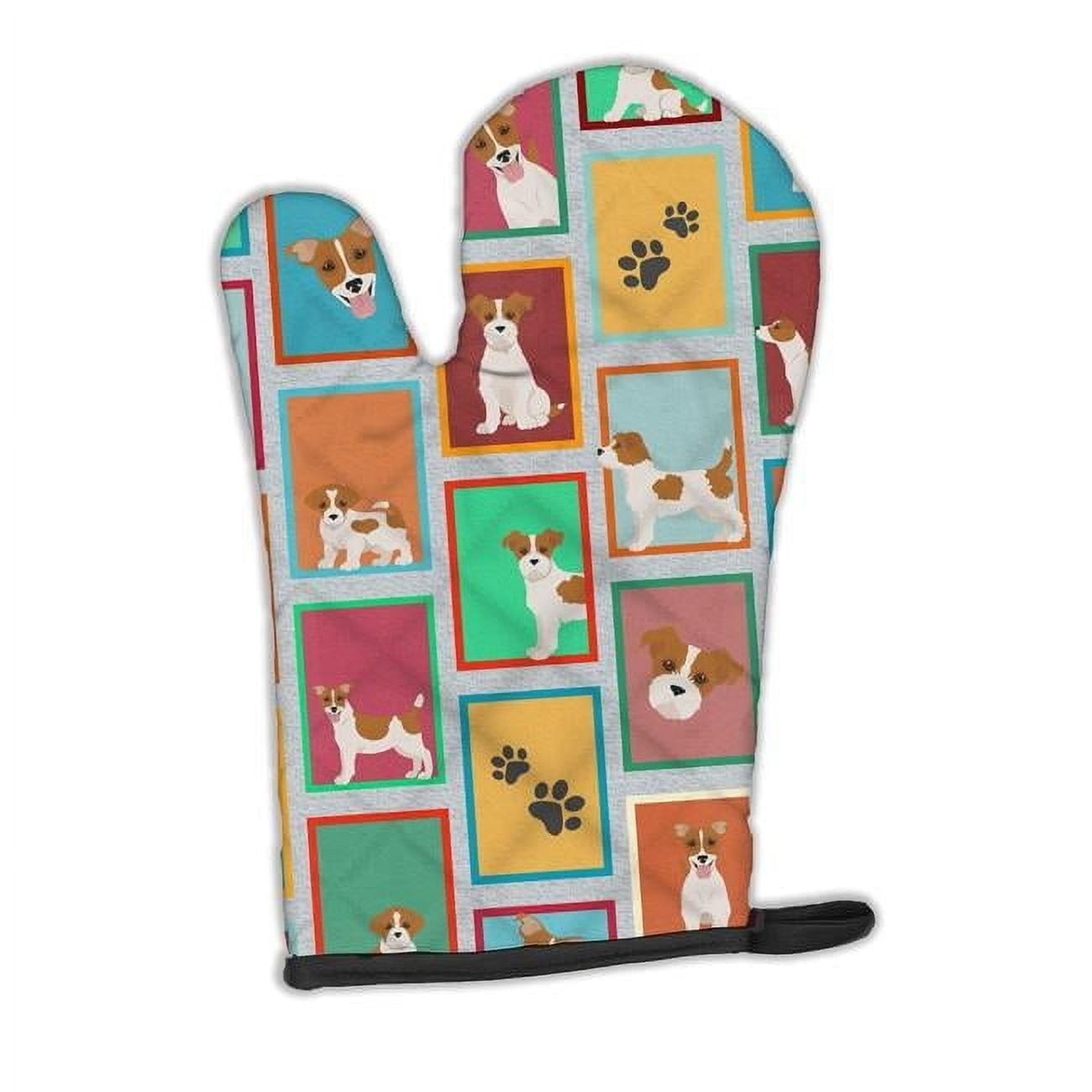 Lots of Great Pyrenees Oven Mitt 8.5 in x 12 in