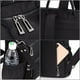 thumbnail image 5 of Mochila UTO para mujer, moderna, de tela de nailon, color negro, 5 of 9