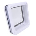 thumbnail image 1 of Puerta De Mascotas Swing, Control De 4 , Diseño Moderno Para Gatos Y Perros Pequeños, Instalación Fácil, Resistencia A La Intemperie, Puerta De Colgajo De Gato Interior, 1 of 7