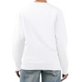 thumbnail image 2 of Women's G-III 4Her by Carl Banks White Denver Nuggets Collage Team Graphic Fleece Pullover Sweatshirt, 2 of 3