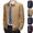 Khaki, variant on Men's Smart Business Casual Golf Jacket Classic Regular Fit Full Zip Turn Down Collar Bomber Coat, Lightweight with Pockets for Daily Commute Travel, Khaki, S