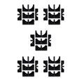 thumbnail image 3 of fastboy Handy T-Shirt Ruler Tool Alignment Craft Tool Guide 5PCS Accurate Centering for Flawless Designs Black 5 Pcs 5Set, 3 of 6