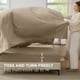 thumbnail image 5 of Juego de edredón Bedsure tamaño full de 7 piezas, beige claro, 5 of 9