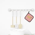 thumbnail image 3 of Caroline's Treasures Horned Dorset Sheep Pink Check Pair of Pot Holders, 3 of 3