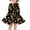 Cartoon Christmas Print, variant on FKELYI Christmas Reindeer Long Sleeve Dress Size 7-8 Y Comfortable Xmas Tree Girls Swing Dress Long Sleeve Stretchy Twirl Swing Dresses for Kids Girls