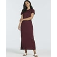 thumbnail image 6 of 3-Pack: Women’s Casual Short Sleeve Maxi Dress – Summer Dress with Slit & Pockets (Available in Plus Size), 6 of 7