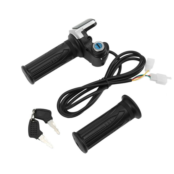 Manillar del acelerador, manillar giratorio para bicicleta eléctrica, accesorios para motocicletas, puños de manillar con gran rendimiento