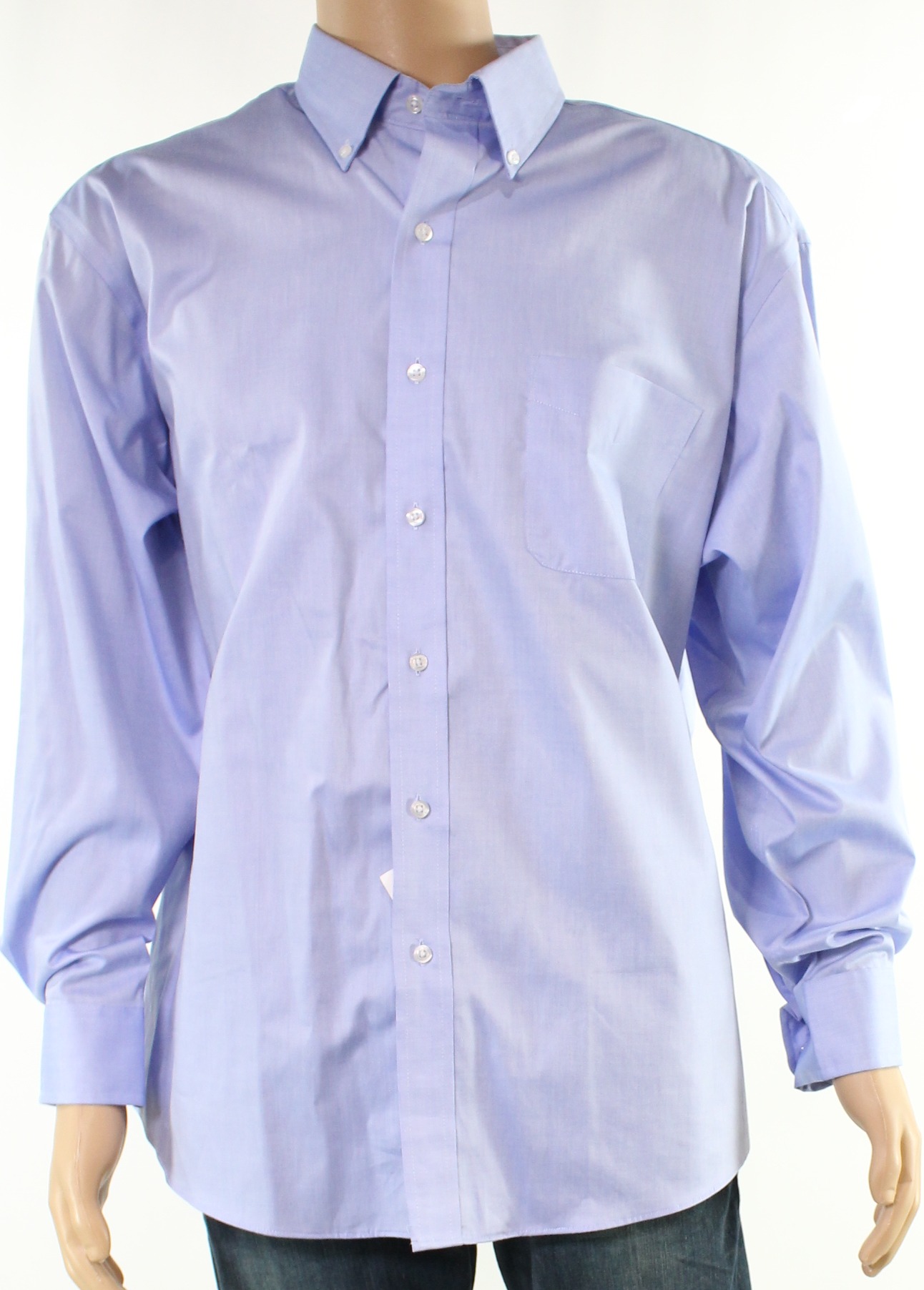 Club Room Light Mens Pinpoint Cotton 