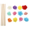 thumbnail image 1 of unbranded Accesorios Para Con Flores Coloridas Y Varillas De Ratán Para El Hogar, 1 of 8